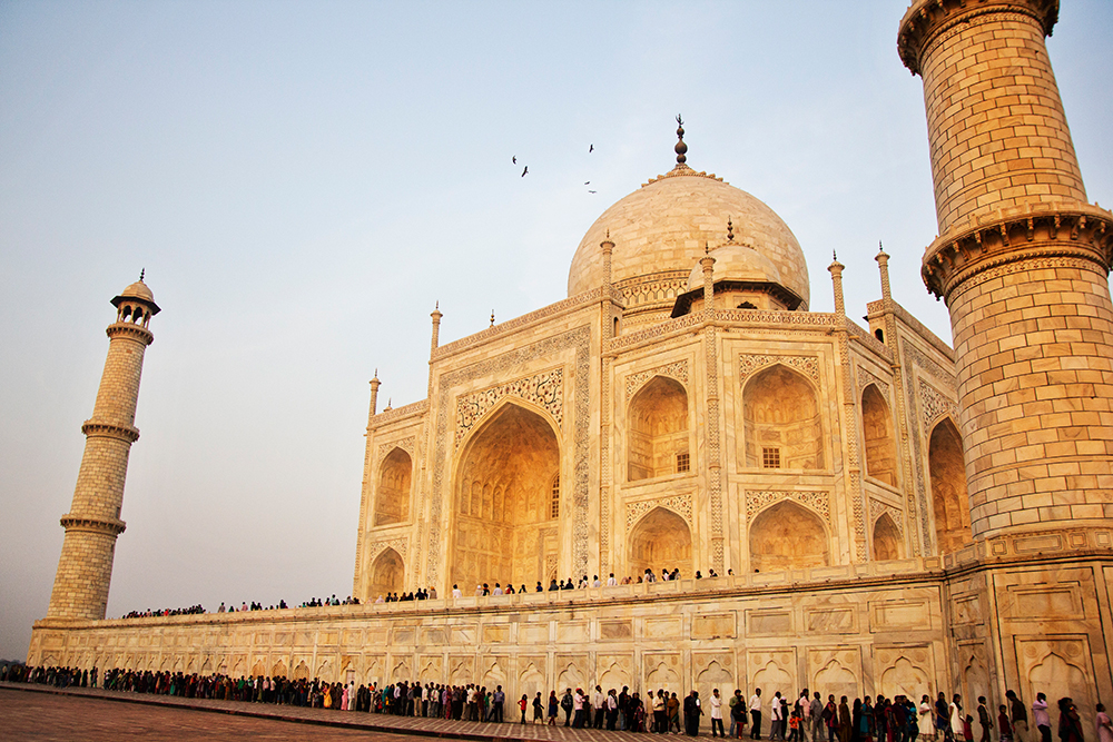 Taj Mahal – fra siden